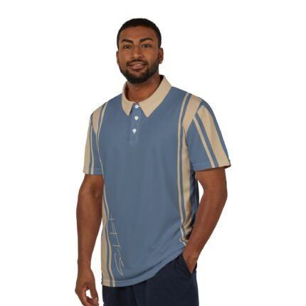 Silsilah Dual Shade Polo – Slate Grey