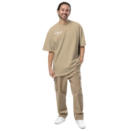 Silsilah Classic (Khaki) Oversized faded t-shirt
