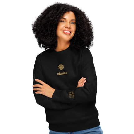 The Signature II mid-weight sweatshirt black