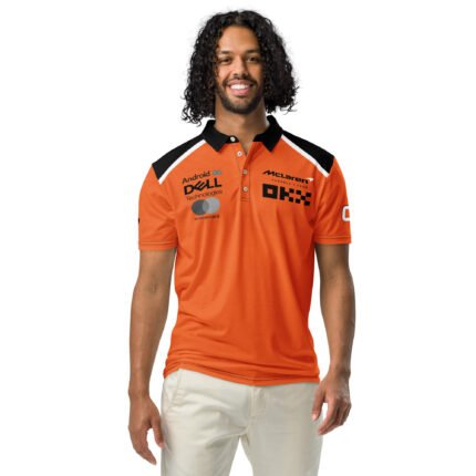 Oscar Piastri Men’s slim fit polo - Mclaren