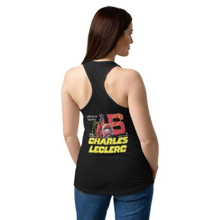 Montreal Race, Women’s fitted racerback tank top