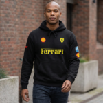 Pretty Girls Support Racers Hoodie – Ferrari-Inspired Racing Graphic - Image 5