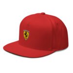 Ferrari Logo Flat Bill Cap - Image 5