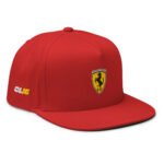 Ferrari Logo Flat Bill Cap - Image 4