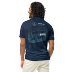 Mercedes F1 Slim Fit Polo – Men’s Racing Edition - Image 4