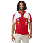 Ferrari Inspired Men's Slim Fit Polo - Image 3