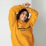 McLaren Papaya Orange Performance Hoodie - Image 3