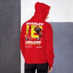 Ferrari Charles Leclerc Embroidered CL16 Racing Hoodie - Image 3