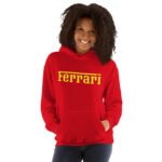 Ferrari Racing Red Performance Hoodie - Image 4