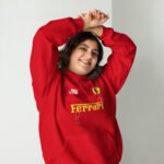 Ferrari Charles Leclerc Embroidered CL16 Racing Hoodie