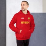 Ferrari Charles Leclerc Embroidered CL16 Racing Hoodie - Image 4