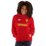 Ferrari Charles Leclerc Embroidered CL16 Racing Hoodie - Image 6