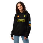 Pretty Girls Support Racers Hoodie – Ferrari-Inspired Racing Graphic - Image 3