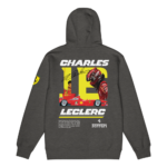 Ferrari Black Zipper Hoodie - Image 8