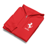 Ferrari Black Zipper Hoodie - Image 3