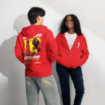 Ferrari Black Zipper Hoodie