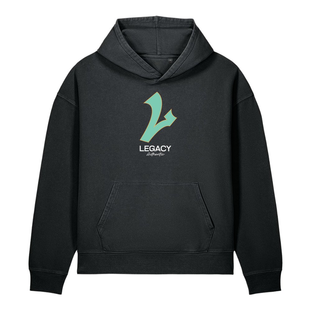 unisex-garment-dyed-chaser-vintage-hoodie-g.-dyed-black-rock-front-6abfd9f5aabe0.jpg SLH Legacy Signature Unisex Hoodie - Image 1