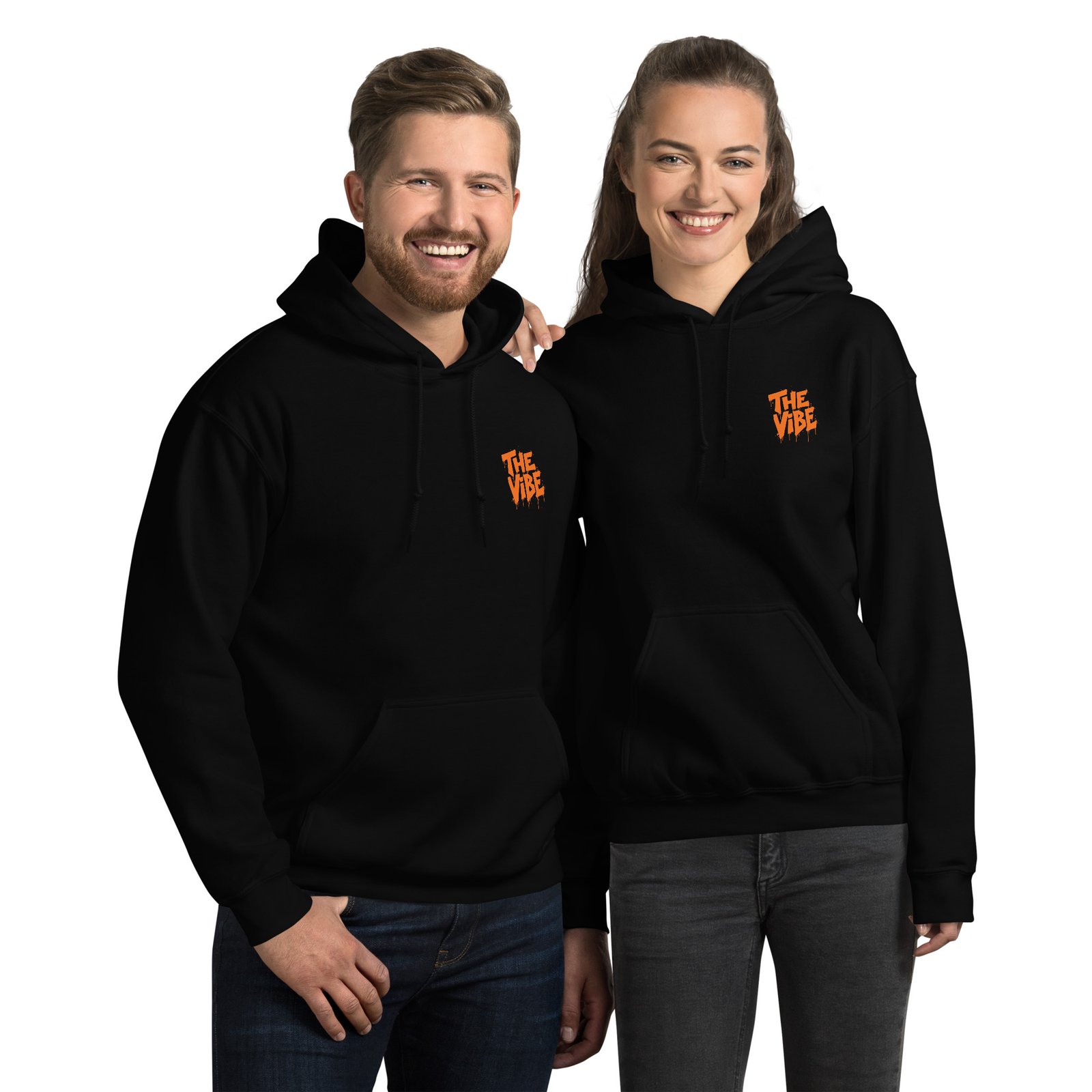 unisex-heavy-blend-hoodie-black-front-6abe70037f949.jpg The Vibe Black Embroidered Hoodie Unisex Hoodie - Image 1