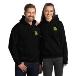 Vibe Signature Black Hoodie Unisex Hoodie