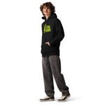 Vibe Mode Embroidered Unisex Hooded Sweatshirt - Image 5