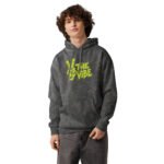 Vibe Mode Embroidered Unisex Hooded Sweatshirt - Image 7