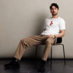 Red Graphic White T-Shirt – Unisex - Image 3